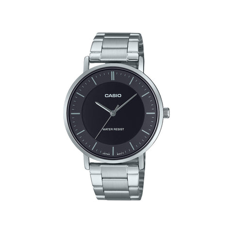 Casio MTP-VT04D-1E Men Analog Watch Green Resin Strap