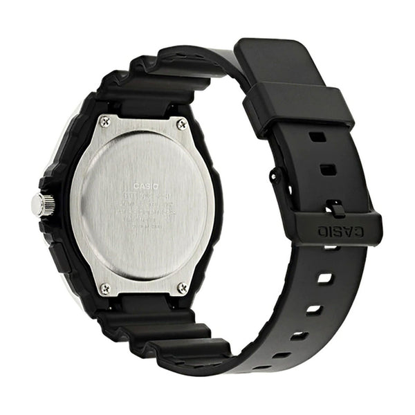 Casio Men's Analog Watch MWA-100H-7AV Black Resin Band Watch for Men