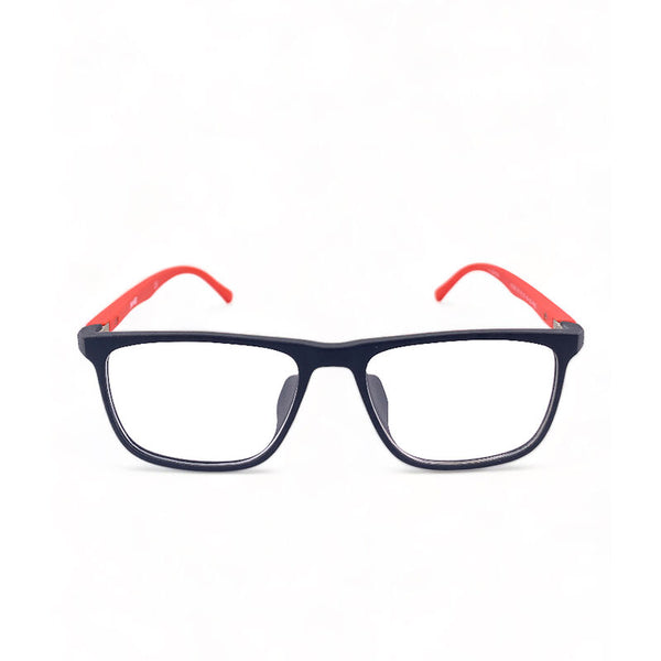 2.5 NVG OPH Men's Rectangle Frame Black Plastic Optical Frame with Demo Lens OGSC10110
