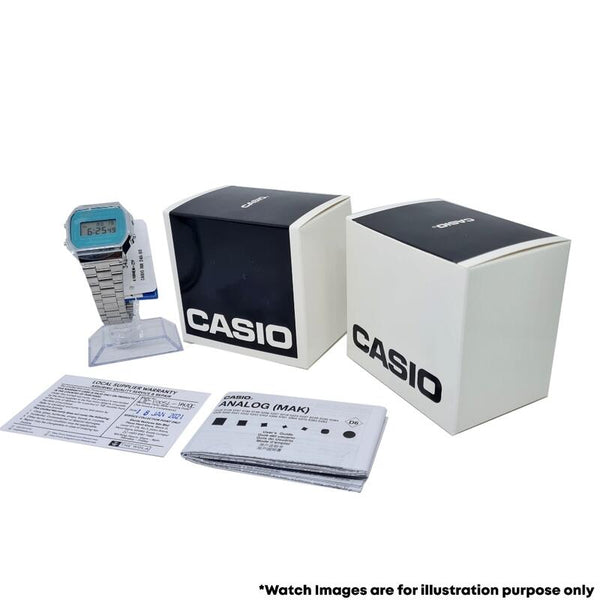Casio Digital Alarm Clock With Light PQ-10D-8RDF for Desk Top / Table / Bedside