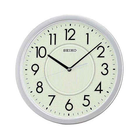 Seiko QXA629S Silver Color Analog Wall Clock