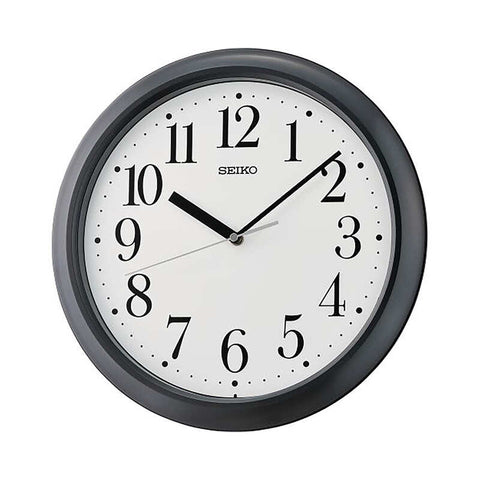 Seiko QXA787K Black Color Analog Wall Clock