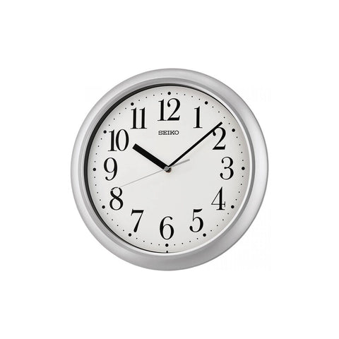 Seiko QXA787S Silver Color Analog Wall Clock
