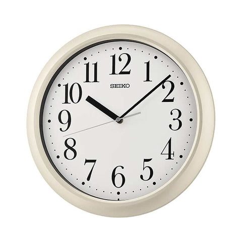 Seiko QXA787W White Color Analog Wall Clock