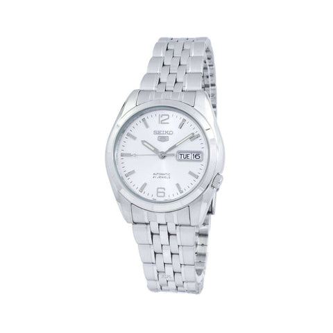 Seiko 5 Men's Automatic Watch SNK385K1 Silver Stainless Steel Strap