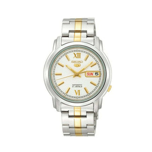 Seiko Men’s Analog Automatic SNKK83K1 Silver Stainless Steel Strap Watch
