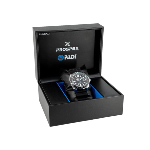 Seiko Prospex Sea Series Automatic Diver's Watch SPB325J1 with Blue Silicone Strap | Men's 200M Automatic Dive Watch