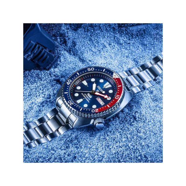 Seiko Prospex PADI Turtle SRPE99K1 Automatic Divers Watch | Men's Silver Stainless Steel Band