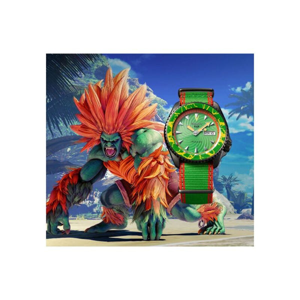 Seiko 5 SPORTS x STREET FIGHTER V Automatic Mechanical Watches SRPF23K1 (Limited Edition)