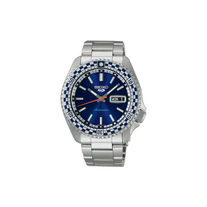 Seiko 5 sports 200m automatic diver watch hotsell