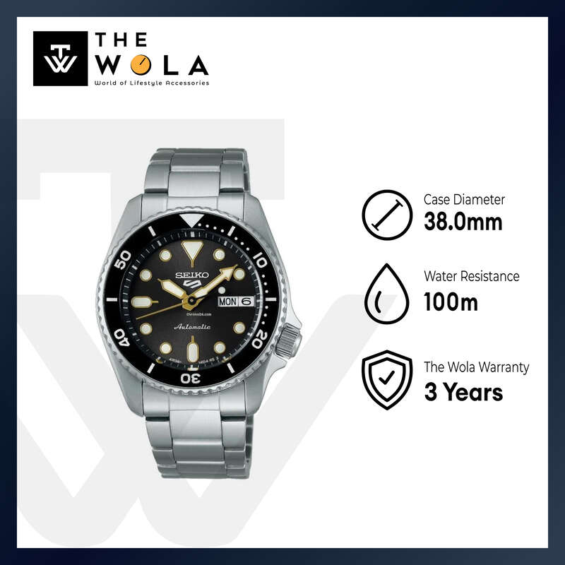 Sports Seiko Skx Case Size Seiko Sports SRPK33K1 38mm SKX Mid-Sized