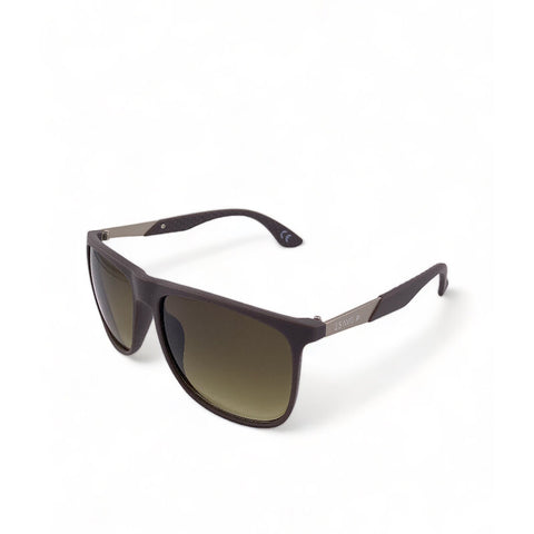 2.5 NVG Men's Rectangle Frame Black Plastic UV Protection Sunglasses SUN1030101