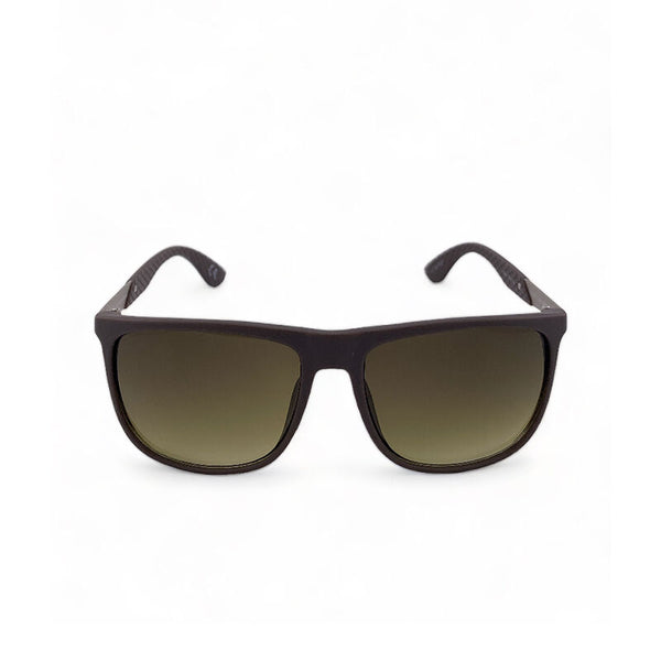 2.5 NVG Men's Rectangle Frame Black Plastic UV Protection Sunglasses SUN1030101