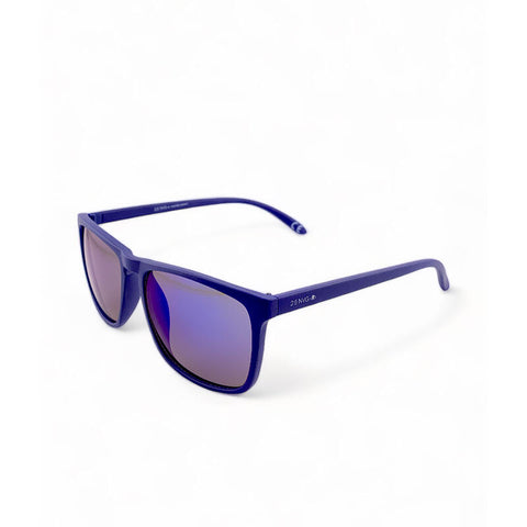 2.5 NVG by Essilor Men's Rectangle Frame Navy Plastic UV Protection Sunglasses