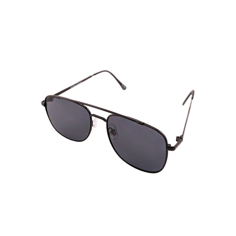 2.5 NVG by Essilor Men's Aviator Frame  Black Metal UV Protection Sunglasses SUN1110202