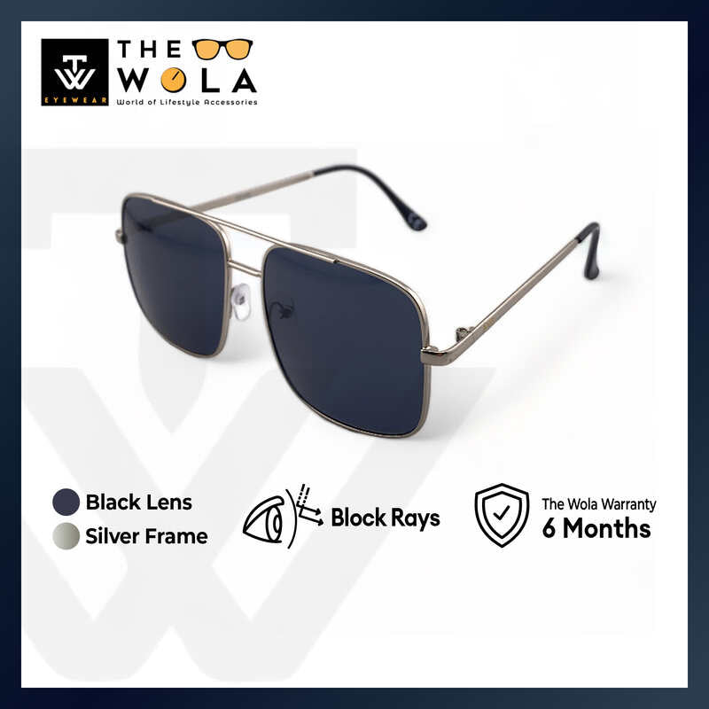 2.5 NVG Women's Aviator Frame Silver Metal UV Protection Sunglasses SUNSC2500902