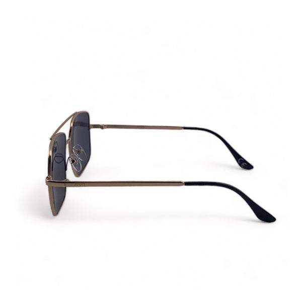 2.5 NVG Women's Aviator Frame Black Metal UV Protection Sunglasses SUNSC2510902