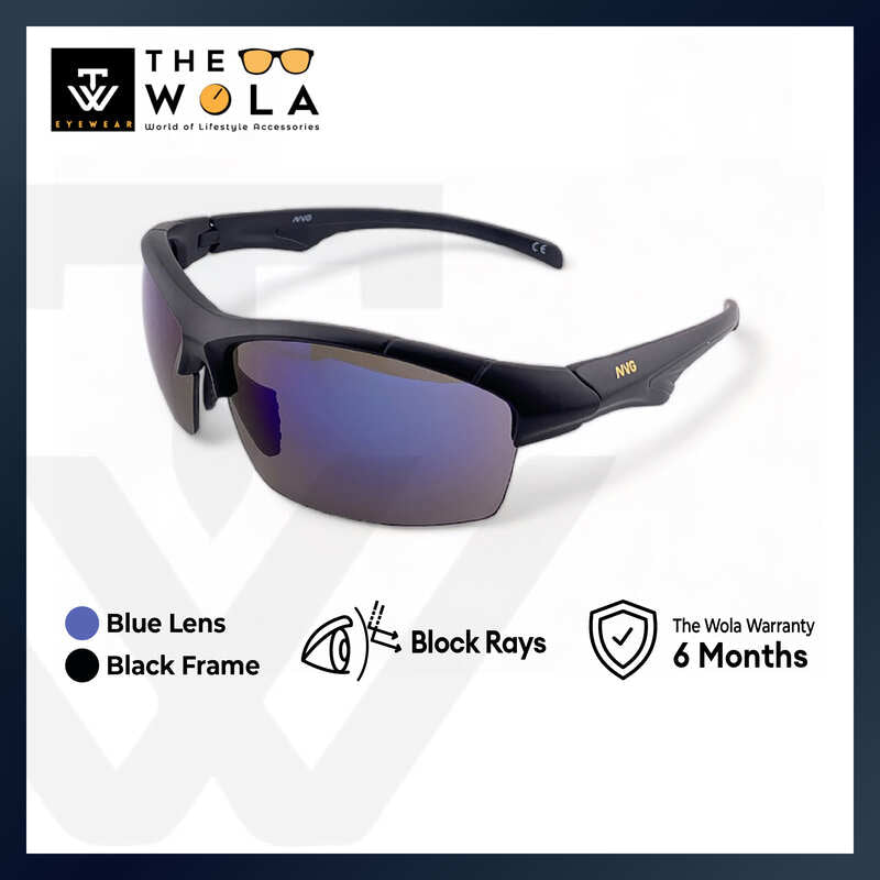 2.5 NVG Unisex's Rectangle Frame Black Plastic UV Protection Sunglasses SUNSC3620205