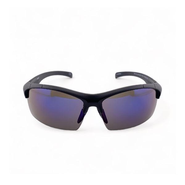 2.5 NVG Unisex's Rectangle Frame Black Plastic UV Protection Sunglasses SUNSC3620205