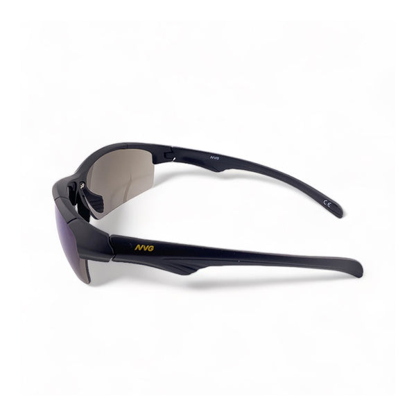 2.5 NVG Unisex's Rectangle Frame Black Plastic UV Protection Sunglasses SUNSC3620205