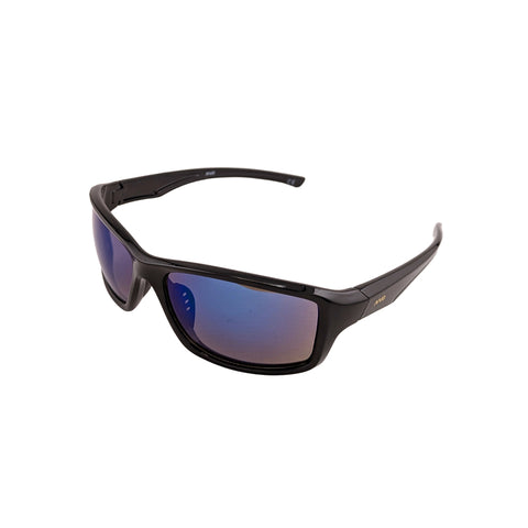 2.5 NVG by Essilor Unisex's Rectangle Frame Black Plastic UV Protection Sunglasses SUNSC3640205