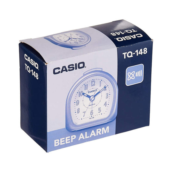 Casio Analog Alarm Clock TQ-148-1DF for Desk Top / Table / Bedside