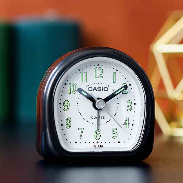 Casio Analog Alarm Clock TQ-148-1DF for Desk Top / Table / Bedside