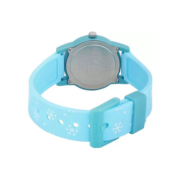Q&Q Watch By Citizen V22A-006VY Kids Analog Watch with Blue Resin Strap