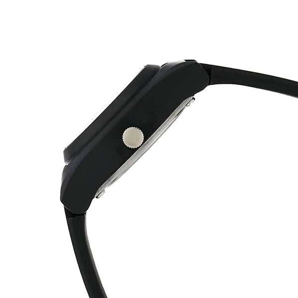 Q&Q Watch By Citizen VP35J023Y Women Analog Watch with Black Rubber Strap