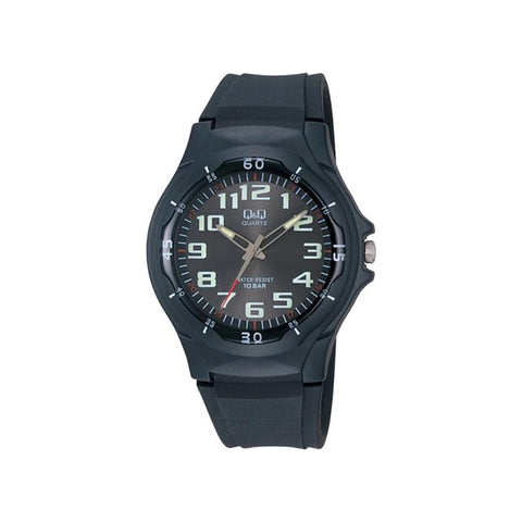 Q&Q VP58J002Y Men's Analog Watch with Black Resin Band