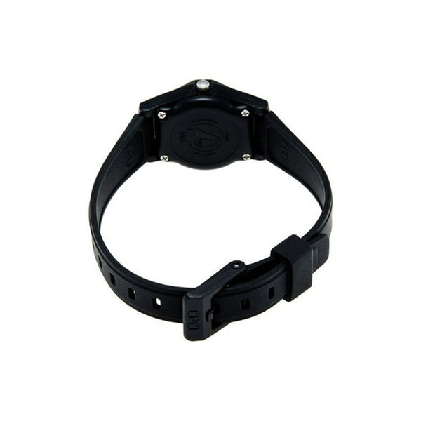 Q&Q Watch by Citizen VQ05J005Y Unisex Analog Watch with Black Rubber Strap