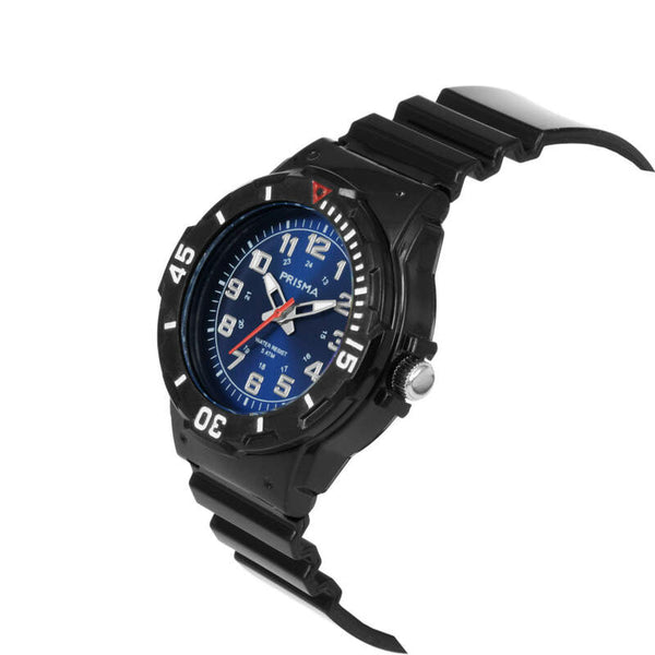 Q&Q Watch by Citizen VR19J005Y Kids Analog Watch with Black Rubber Strap