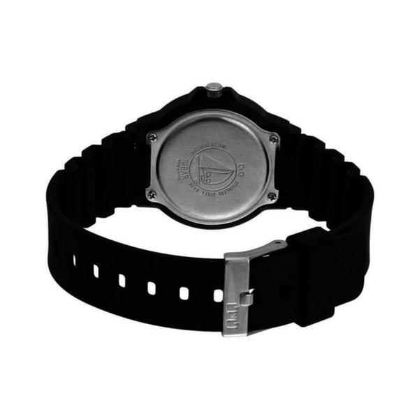 Q&Q Watch by Citizen VR19J005Y Kids Analog Watch with Black Rubber Strap