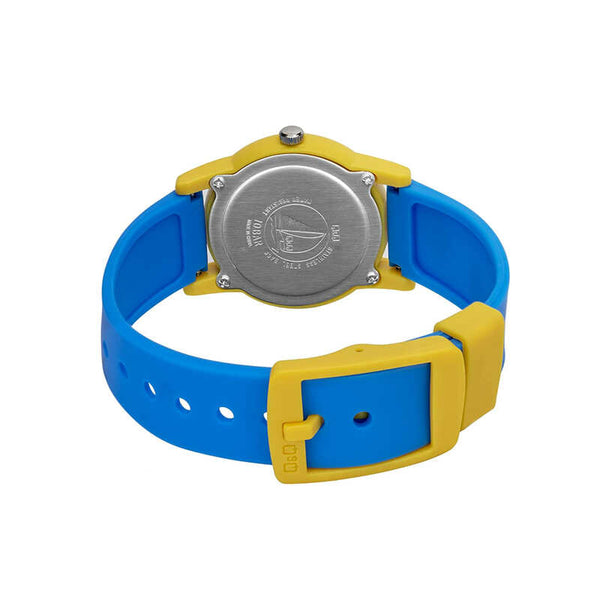 Q&Q Watch by Citizen VR99J003Y Kids Analog Watch with Blue Rubber Strap