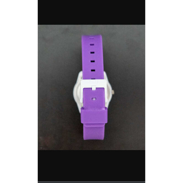 Q&Q Watch by Citizen VS65J003Y Kids Analog Watch with Purple Rubber Strap