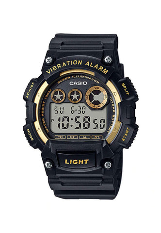 Casio Men Digital Watch W-735H-1A2V Black Resin Strap