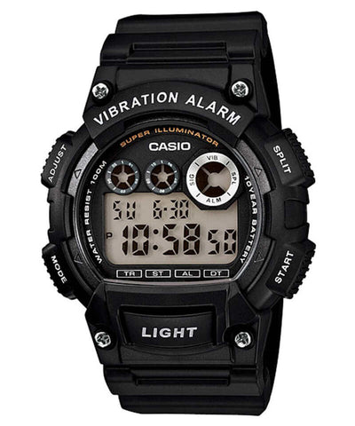 Casio W-735H-1AV Men’s Digital Watch with Black Resin Band