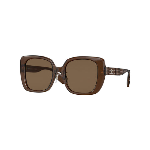 Burberry Women's Square Frame Brown Acetate Sunglasses - BE4371F