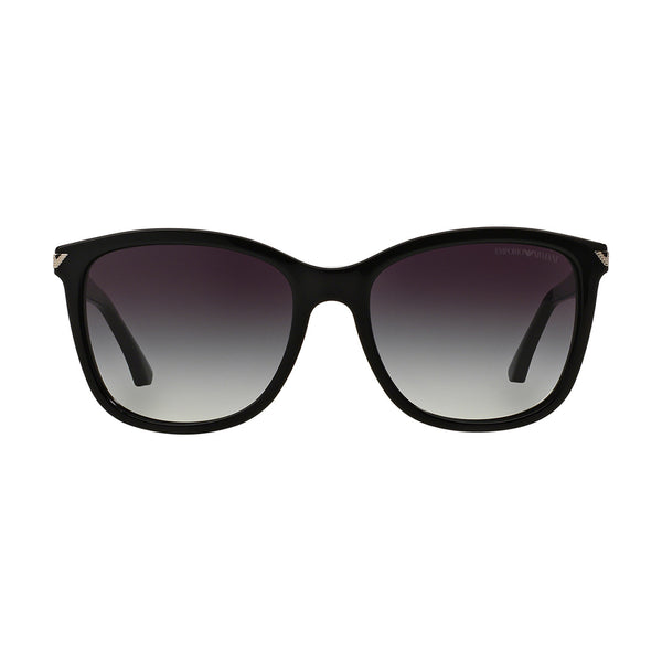 Emporio Armani Women's Square Frame Black Acetate Sunglasses - EA4060F