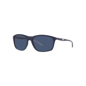 Emporio Armani Men's Pillow Frame Blue Injected Sunglasses - EA4179