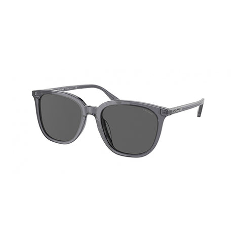 Coach Men's Square Frame Grey Acetate Sunglasses - HC8338U