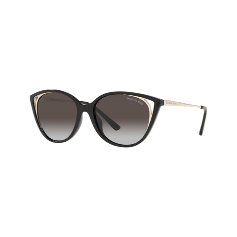 Michael Kors Women's Cat Eye Frame Black Injected Sunglasses - MK2152U