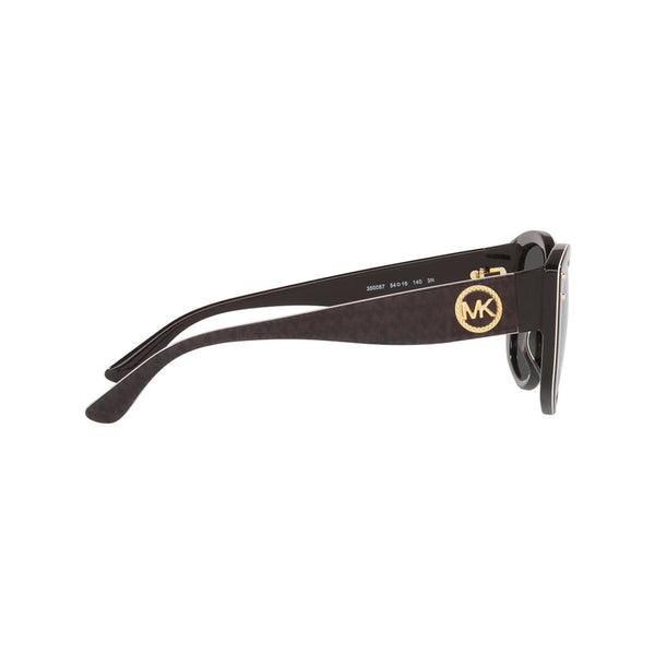 Michael Kors Women's Irregular Frame Brown Acetate Sunglasses - MK2175U