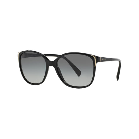 Prada Women's Square Frame Black Acetate Sunglasses - PR 01OSA