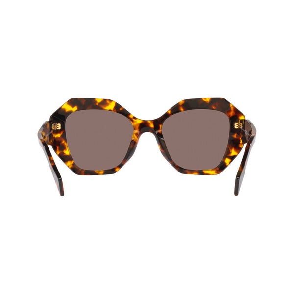 Prada Women's Irregular Frame Havana Acetate Sunglasses - PR 16WSF