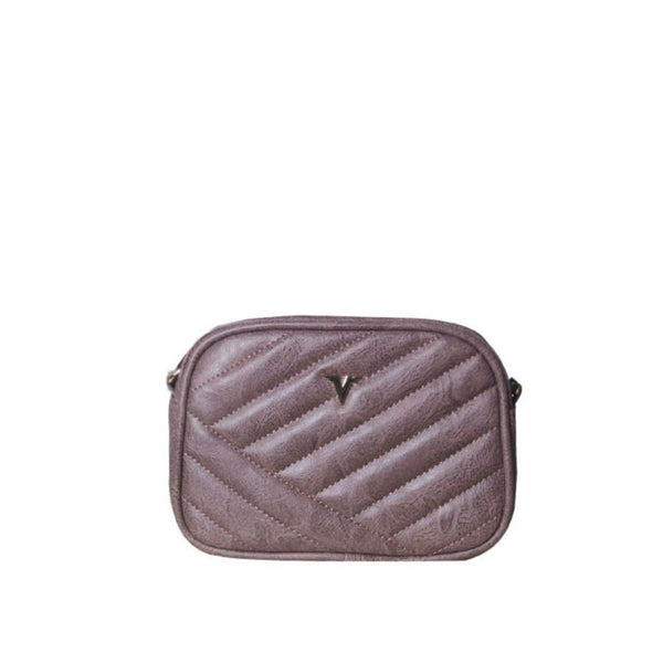 Verchini Quilted Patent Crossbody Bag- Multi Color Handbag Women Bag