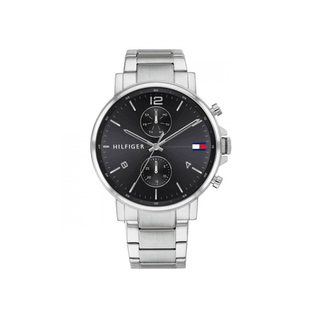 Multi-function Stainless The 1710413 Watch - – Hilfiger Steel Men\'s Wola Tommy