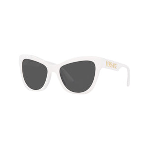 Versace Women's Cat Eye Frame White Acetate Sunglasses - VE4417U