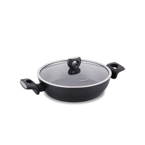 Korkmaz Nora Non-Stick Cooking Pot - 24 x 5.8cm, Free From PFOA, Cadmium, and Lead, Made in Turkey