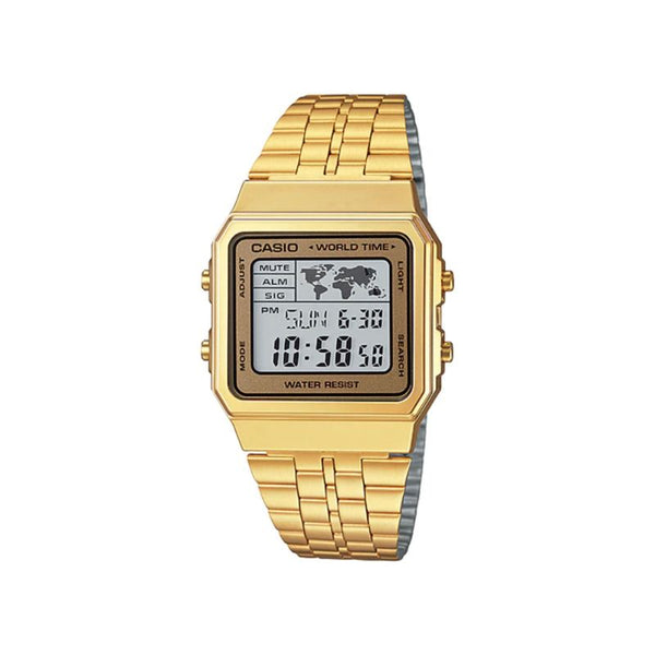 Casio Men's Vintage A500WGA-1DF Gold tone Digital Watch
